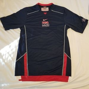 VINTAGE 90s NIKE Team USA "Dream Team" warmup S